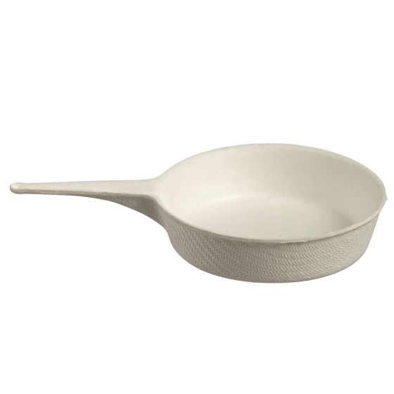 Poêle Eskoffié 25 ml pulpe de canne blanche laminée par 100 sans PFAS